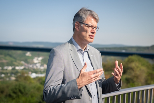 Patrick Schnieder spricht vor Ort Patrick Schnieder spricht vor Ort