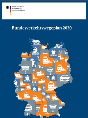 Link öffnet Einzelsicht der Publikation Cover des Bundesverkehrswegeplan 2030