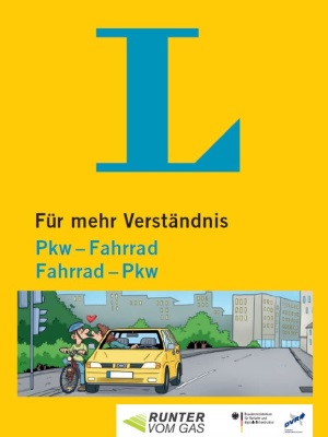 Link öffnet Einzelsicht der Publikation Titelbild der Broschüre „Für mehr Verständnis - PWK - Fahrrad“