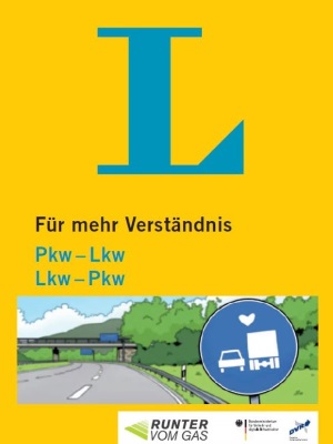 Link öffnet Einzelsicht der Publikation Titelbild der Broschüre „Für mehr Verständnis - PWK - LKW“