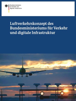 Link öffnet Einzelsicht der Publikation Cover des Luftverkehrskonzepts des Ministeriums