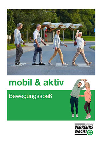 Cover der Broschüre „mobil & aktiv Bewegungsspaß“ Cover der Broschüre „mobil & aktiv Bewegungsspaß“