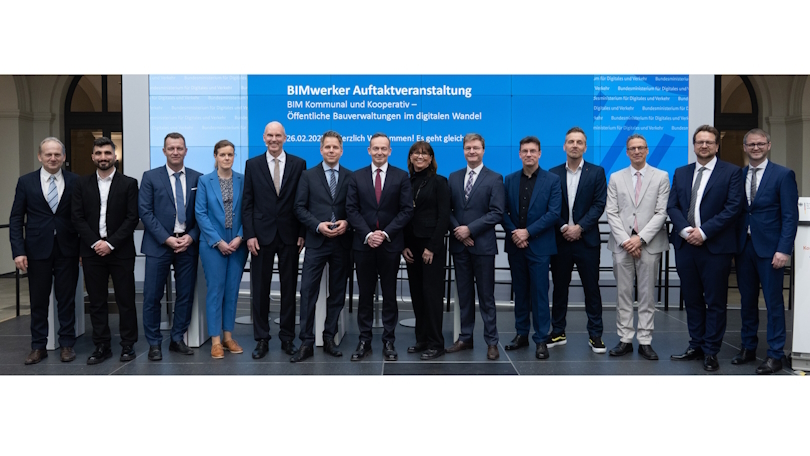 Gruppenfoto mit Volker Wissing beim Event Gruppenfoto mit Volker Wissing beim Event