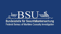 Logo der Bundesstelle für Seeunfalluntersuchung (BSU) Logo der Bundesstelle für Seeunfalluntersuchung (BSU)
