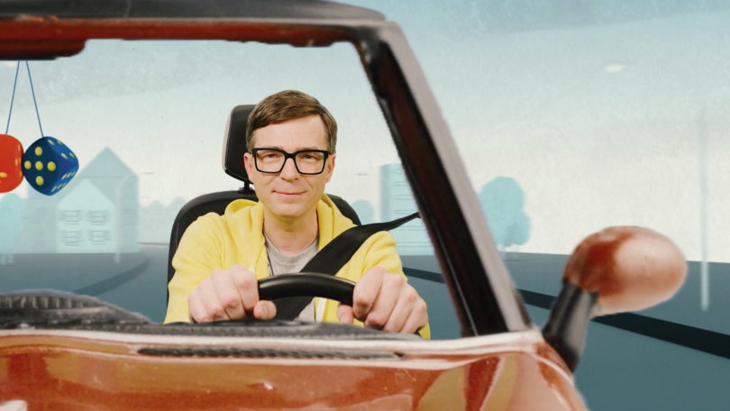 Bilderstrecke ansehen 2 - Ralph im Auto