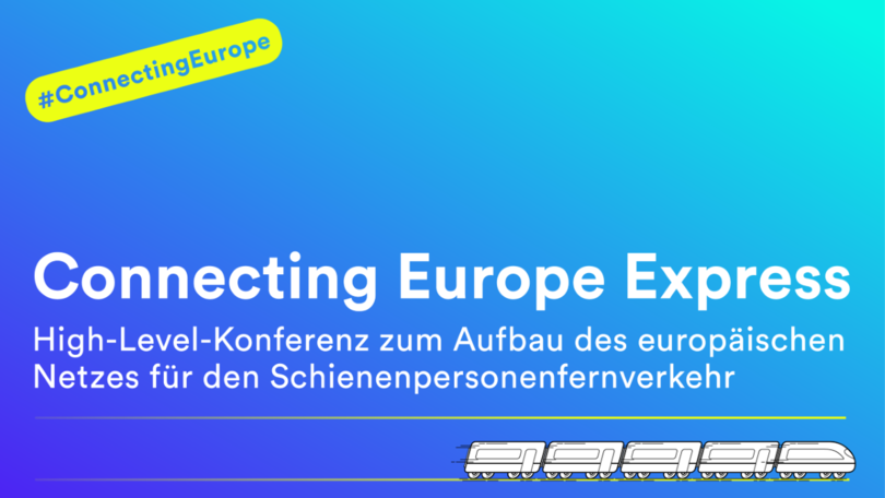 Konferenz zum grenzüberschreitenden Schienenverkehr mit Hochgeschwindigkeits- und Nachtzügen Konferenz zum grenzüberschreitenden Schienenverkehr mit Hochgeschwindigkeits- und Nachtzügen