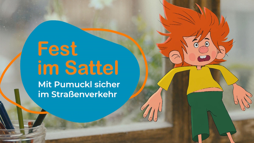 Startbild zum Video: Mit Pumuckl sicher im Straßenverkehr. Folge 4 Startbild zum Video: Mit Pumuckl sicher im Straßenverkehr. Folge 4