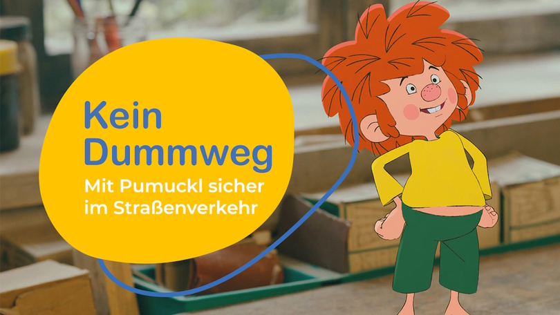 Startbild zum Video: Pumuckl – 8. Sichere Querungsstellen Startbild zum Video: Pumuckl – 8. Sichere Querungsstellen