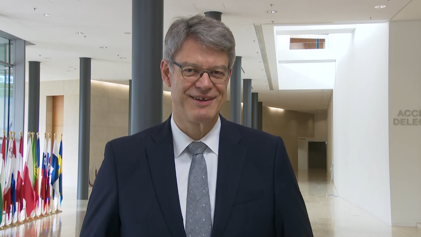 Doorstep zum EU-Verkehrsministerrat | #Schnieder Doorstep zum EU-Verkehrsministerrat | #Schnieder